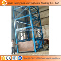 Wholesale 1ton capacity hydraulic cargo lift/ guide rail lift/ goods lift for warehouse